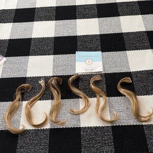 Tony Brattin 6 Piece Wavy Mini Extensions in Medium Blonde
